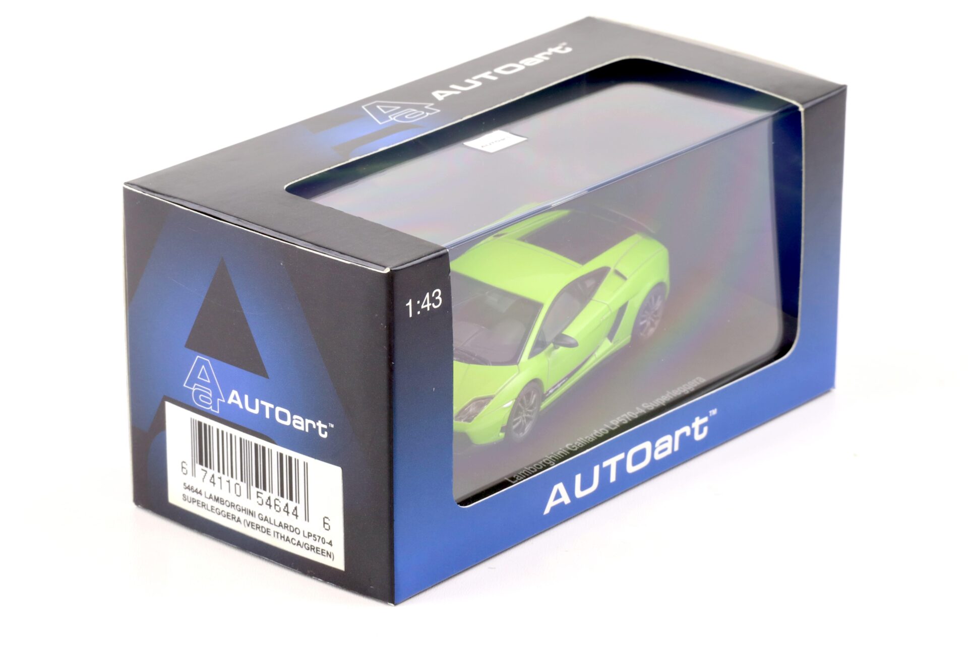 1:43 AUTOart Lamborghini Gallardo LP570-4 Superleggera verde Ithaca green