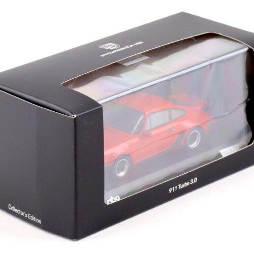 1:43 Spark Porsche 911 (930) Turbo 3.0 Indian red 60 Years 911 DEALER VERSION
