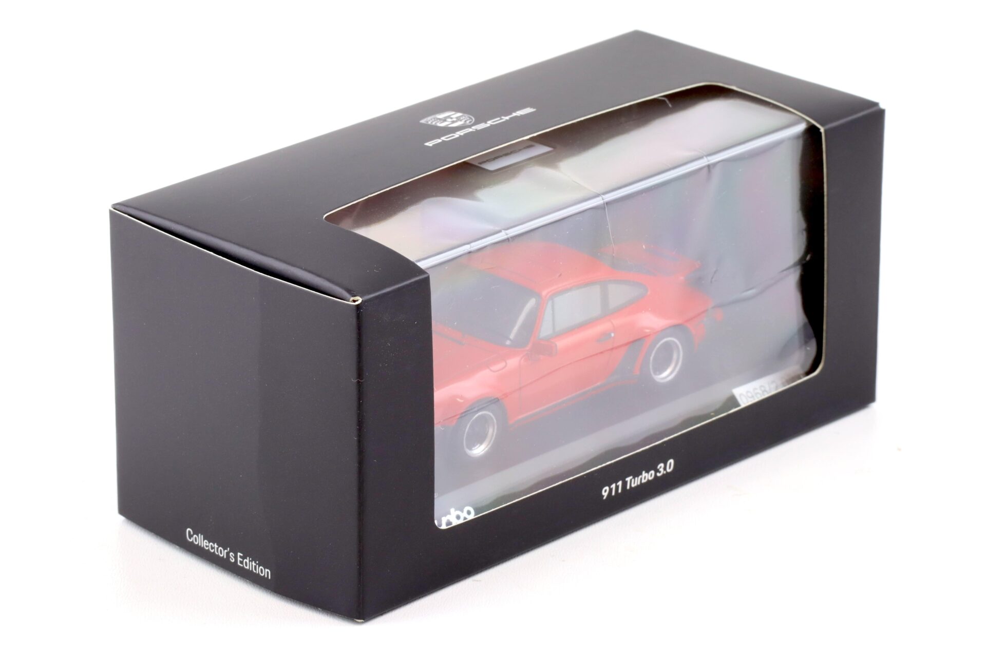 1:43 Spark Porsche 911 (930) Turbo 3.0 Indian red 60 Years 911 DEALER VERSION