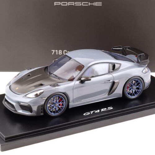 1:18 Spark Porsche 718 Cayman GT4 RS (982) arctic grey Limited WAP DEALER