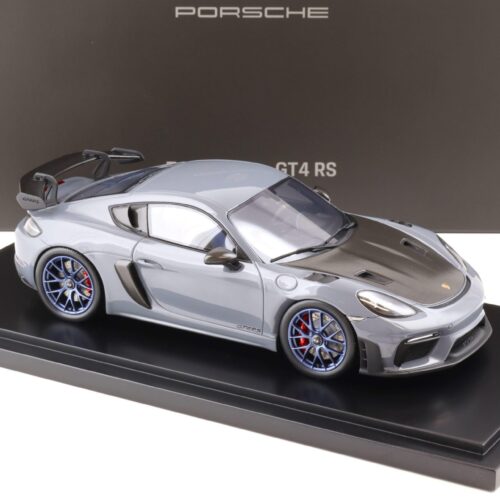 1:18 Spark Porsche 718 Cayman GT4 RS (982) arctic grey Limited WAP DEALER