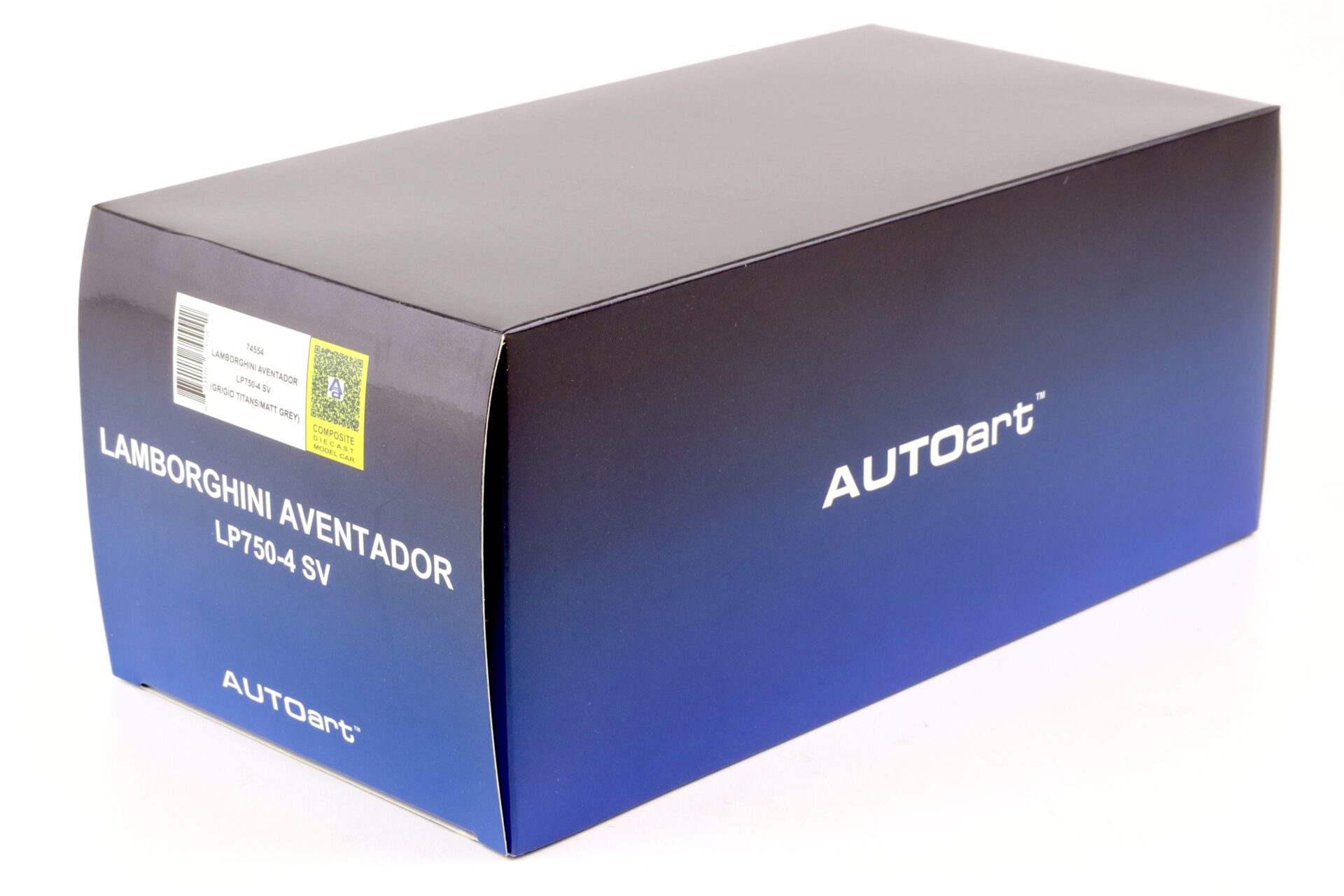 1:18 AUTOart Lamborghini Aventador LP750-4 SV Grigio Titans/ matt grey 74554