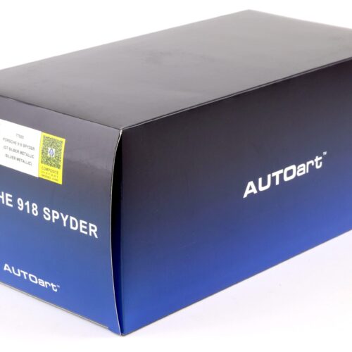 1:18 AUTOart Porsche 918 Spyder GT silver metallic/ silver metallic 77925