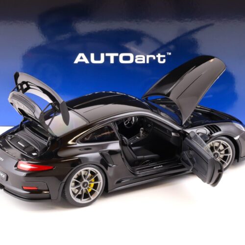 1:18 AUTOart Porsche 911 (991) GT3 RS Gloss black/ grey wheel 78164