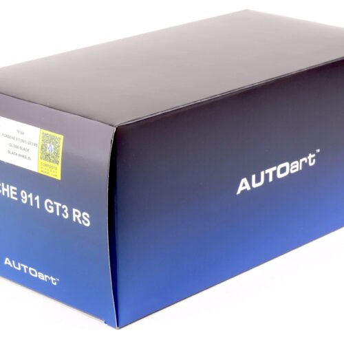 1:18 AUTOart Porsche 911 (991) GT3 RS Gloss black/ grey wheel 78164