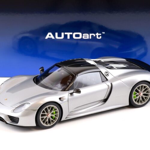 1:18 AUTOart Porsche 918 Spyder GT silver metallic/ silver metallic 77925