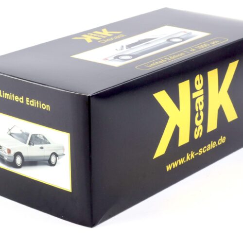 1:18 KK-Scale Mercedes 560 SEC C126 Coupe 1985 silver metallic