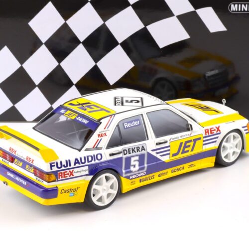 1:18 Minichamps Mercedes 190E 2.5-16V EVO1 Team MS-JET #5 Manuel Reuter DTM 1989