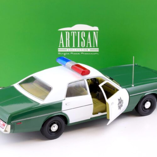 1:18 Greenlight 1975 Plymouth Fury Capitol City Police green/ white