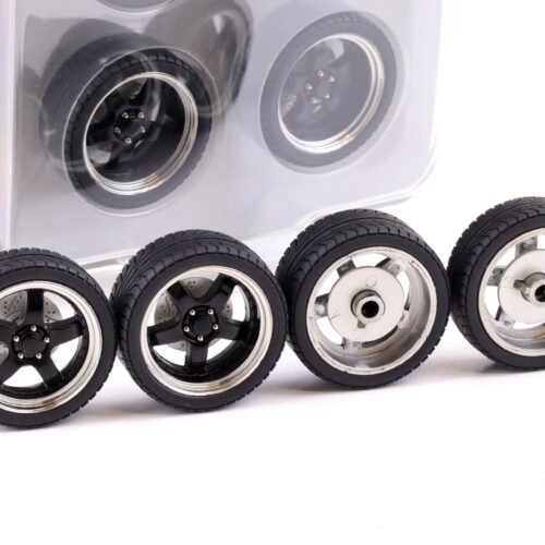 1:18 GMP Pro Touring 5-Spoke Wheel and Tire Set Radsatz Räder Set 4 pcs. 19007