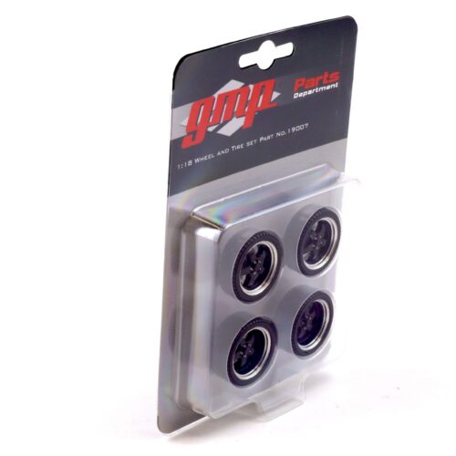 1:18 GMP Pro Touring 5-Spoke Wheel and Tire Set Radsatz Räder Set 4 pcs. 19007