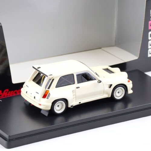 1:43 Schuco PRO.R43 Renault R5 Maxi Turbo 1985 pearl white