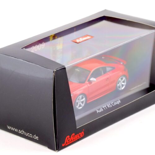 1:43 Schuco Audi TT RS Coupe IAA 2009 Misano red