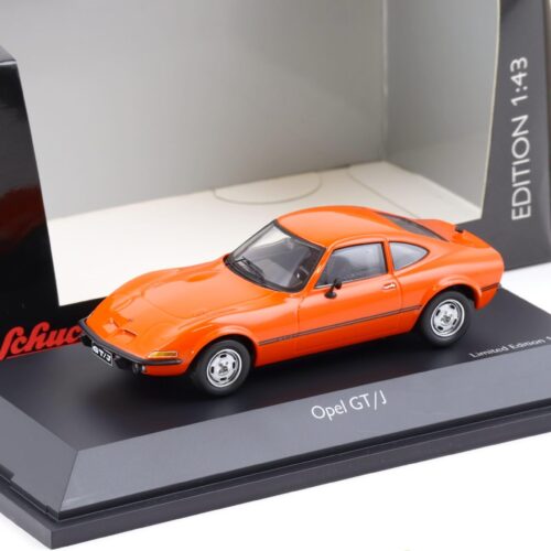 1:43 Schuco Opel GT/J Coupe orange/ red
