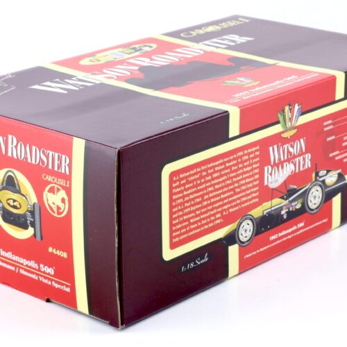 1:18 Carousel1 Watson Roadster Indianapolis 500 #44 Rathmann/ Vista 1962