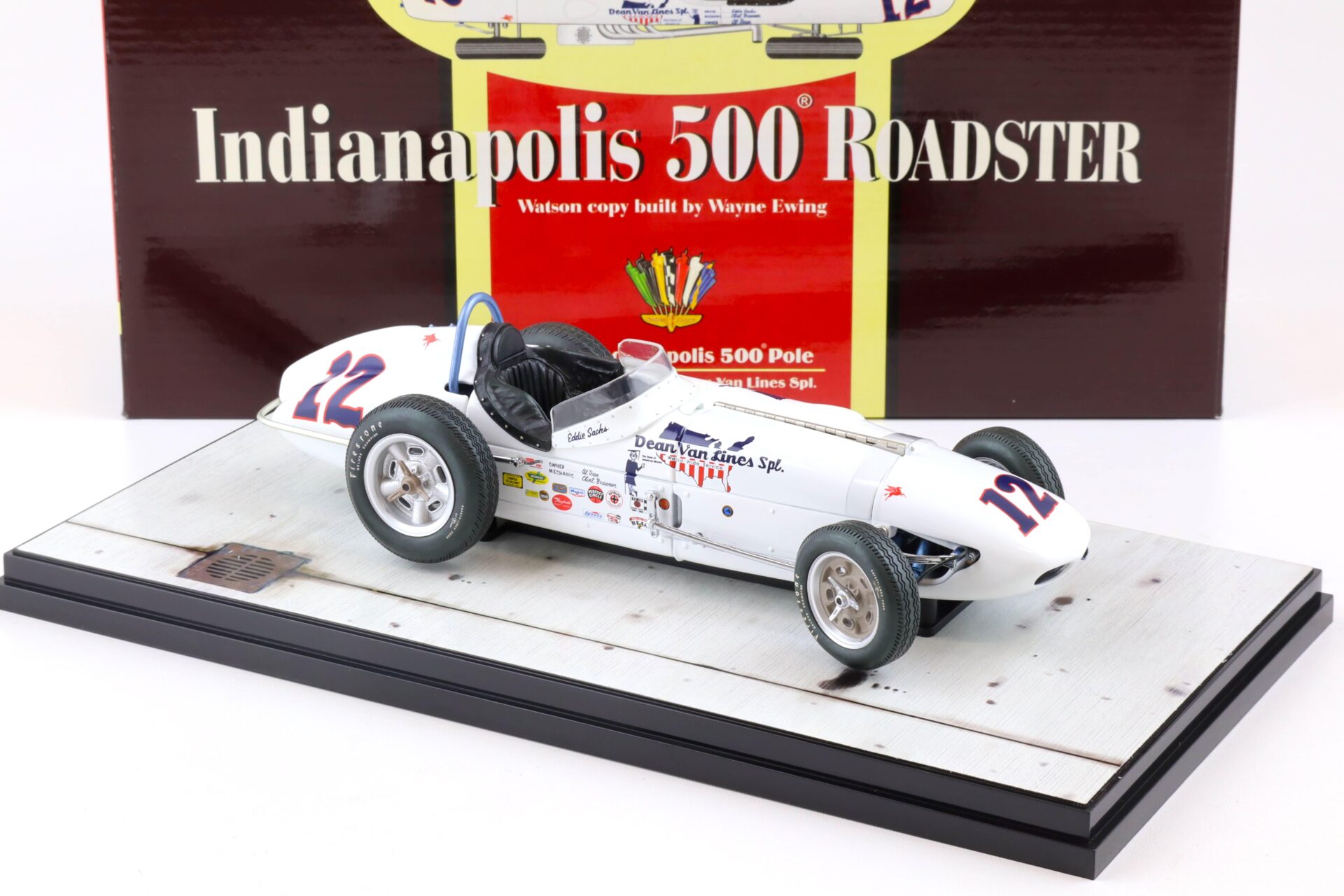 1:18 Carousel1 Watson Roadster Indianapolis 500 Pole #12 Sachs/ Van 1961