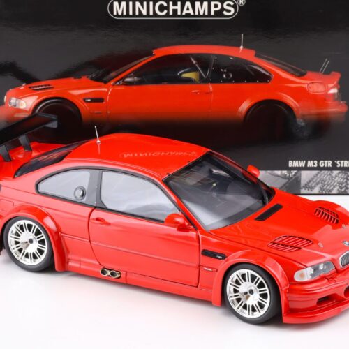 1:18 Minichamps BMW M3 GTR E46 Street 2001 red