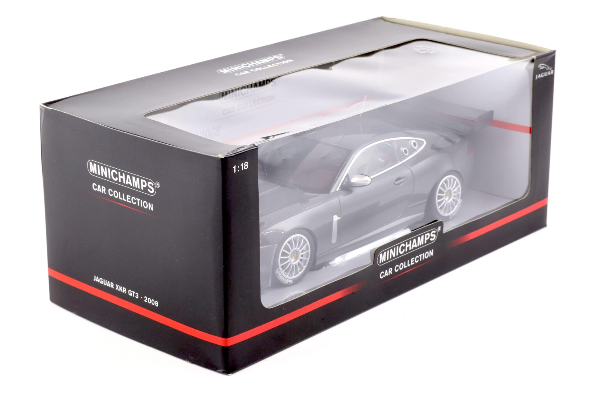 1:18 Minichamps Jaguar XKR GT3 Coupe 2008 grey metallic