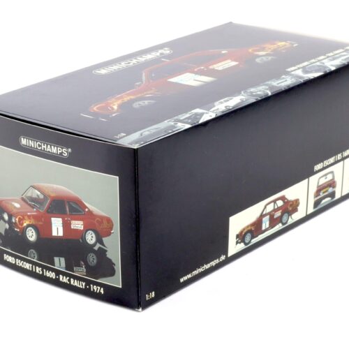 1:18 Minichamps Ford Escort I RS 1600 RAC Rally 1974 Winners Makinen/ Liddon #1