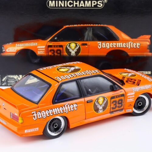 1:18 Minichamps BMW M3 E30 DTM 1988 Avus-Rennen Ketterer Jägermeister #39