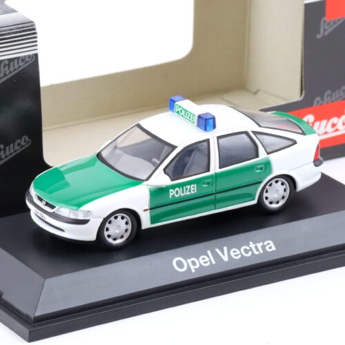 1:43 Schuco Opel Vectra Limousine POLIZEI green/ white