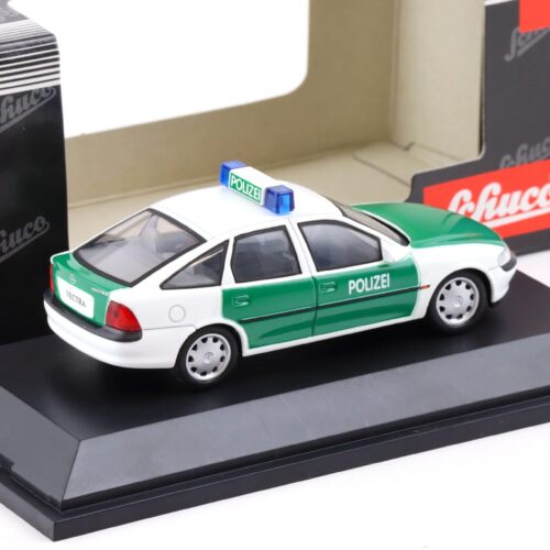1:43 Schuco Opel Vectra Limousine POLIZEI green/ white
