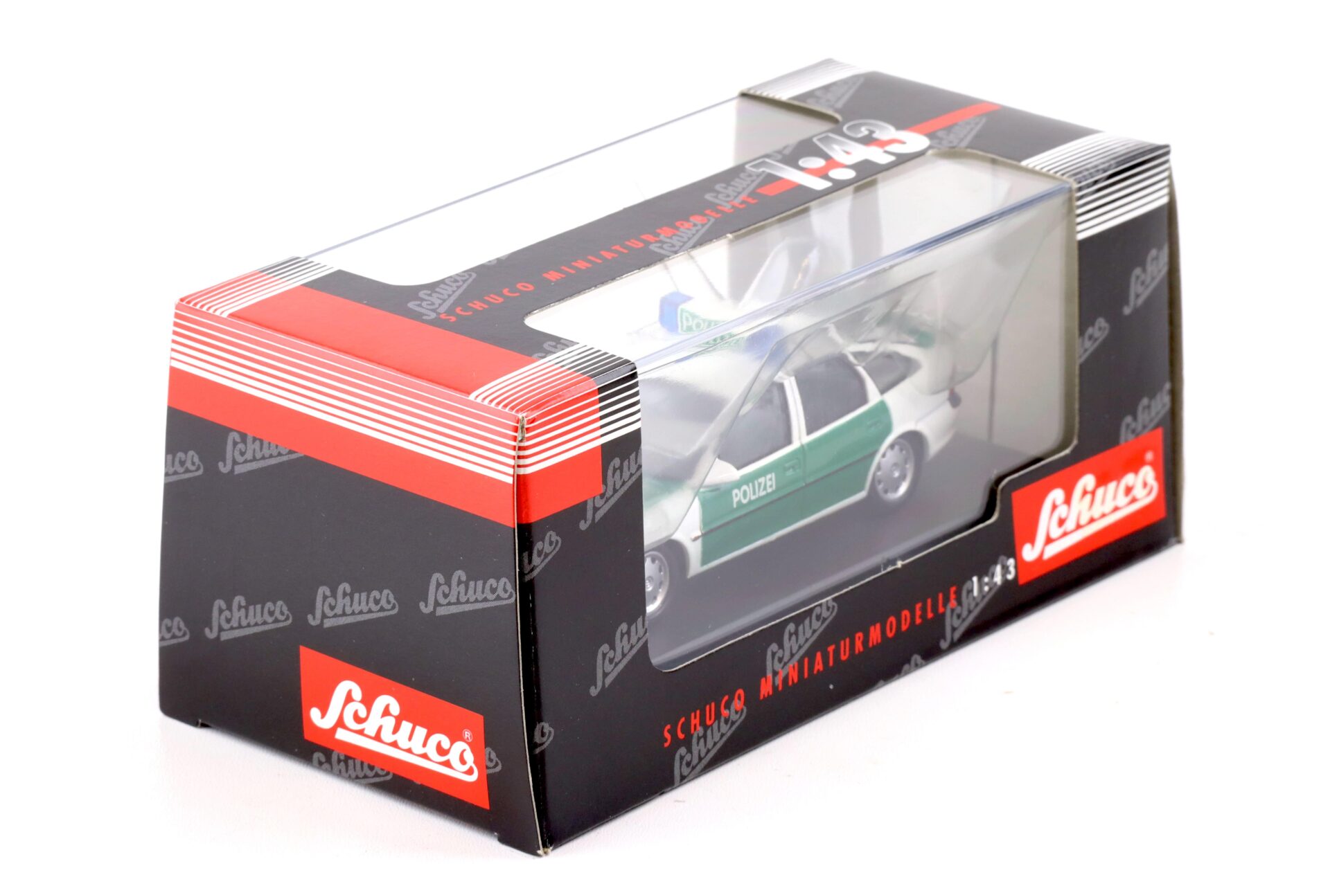 1:43 Schuco Opel Vectra Limousine POLIZEI green/ white