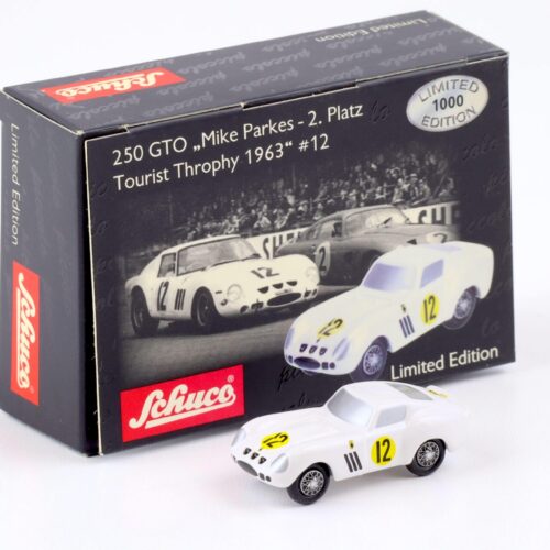Schuco Piccolo Ferrari 250 GTO Tourist Trophy 2.Platz #12 Mike Parkes 1963