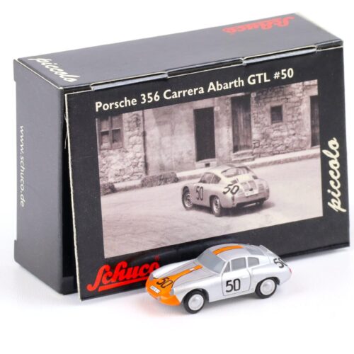 Schuco Piccolo Porsche 356 Carrera Abarth GTL #50 silver