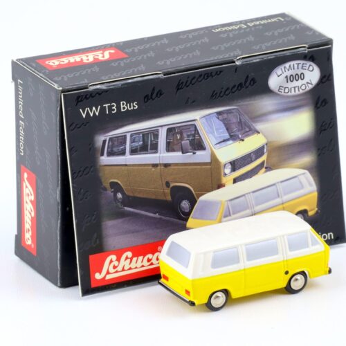 Schuco Piccolo VW T3 Bus Van yellow/ white