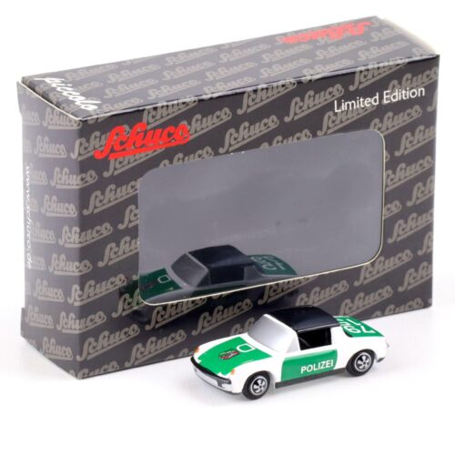Schuco Piccolo VW Porsche 914 Polizei NRW green/ white