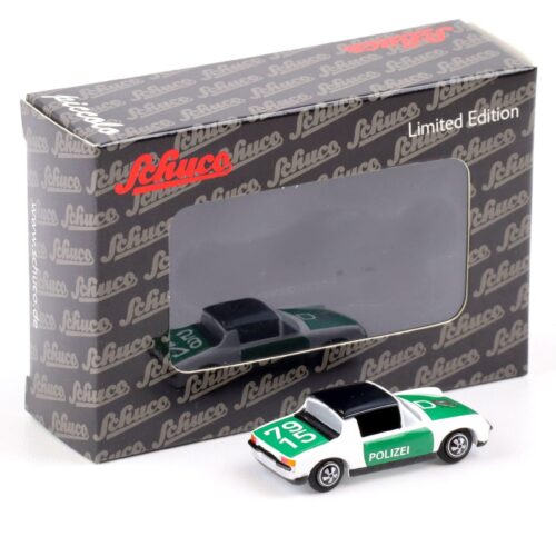 Schuco Piccolo VW Porsche 914 Polizei NRW green/ white