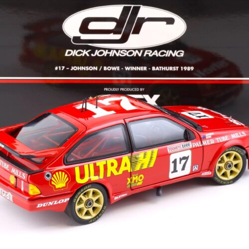 1:18 APEX Ford Sierra RS500 Johnson/ Bowe #17 Winner Bathurst 1989 Shell red
