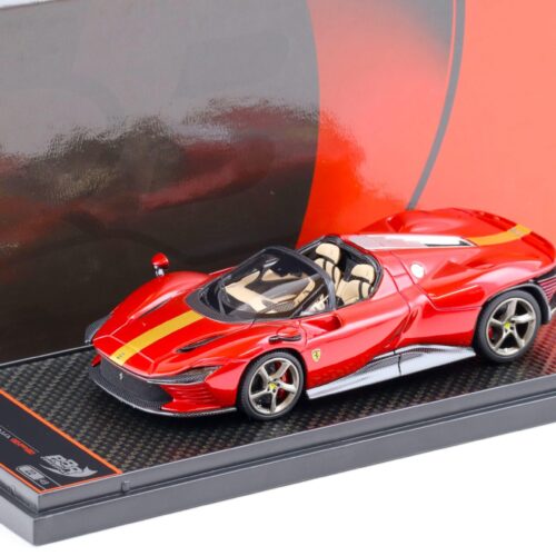 1:43 BBR Ferrari SP3 Daytona Serie Icona Rosso Fuoco red - Limited 48 pcs.