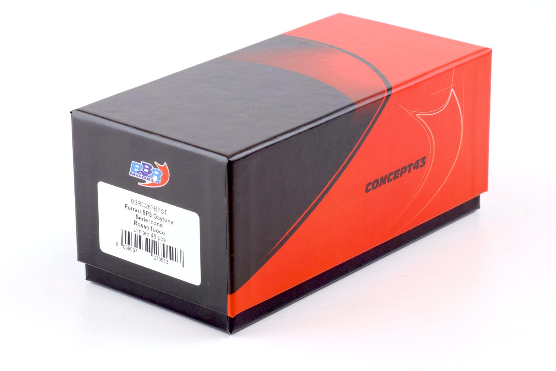 1:43 BBR Ferrari SP3 Daytona Serie Icona Rosso Fuoco red - Limited 48 pcs.