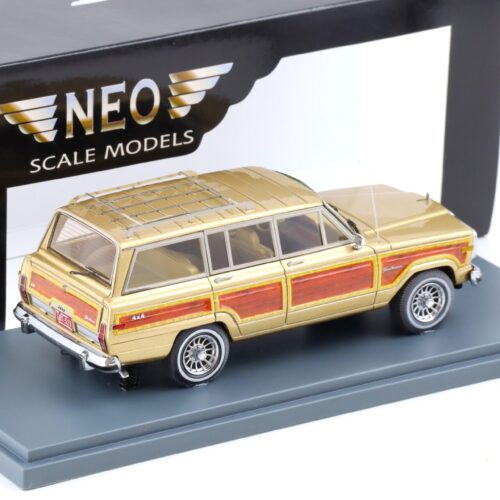 1:43 NEO Jeep Grand Wagoneer gold metallic/ wood 1989