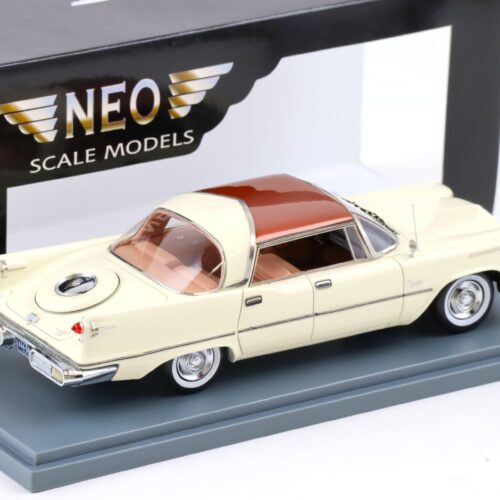 1:43 NEO Chrysler Imperial Crown 4-door Southampton beige 1957 - Image 2