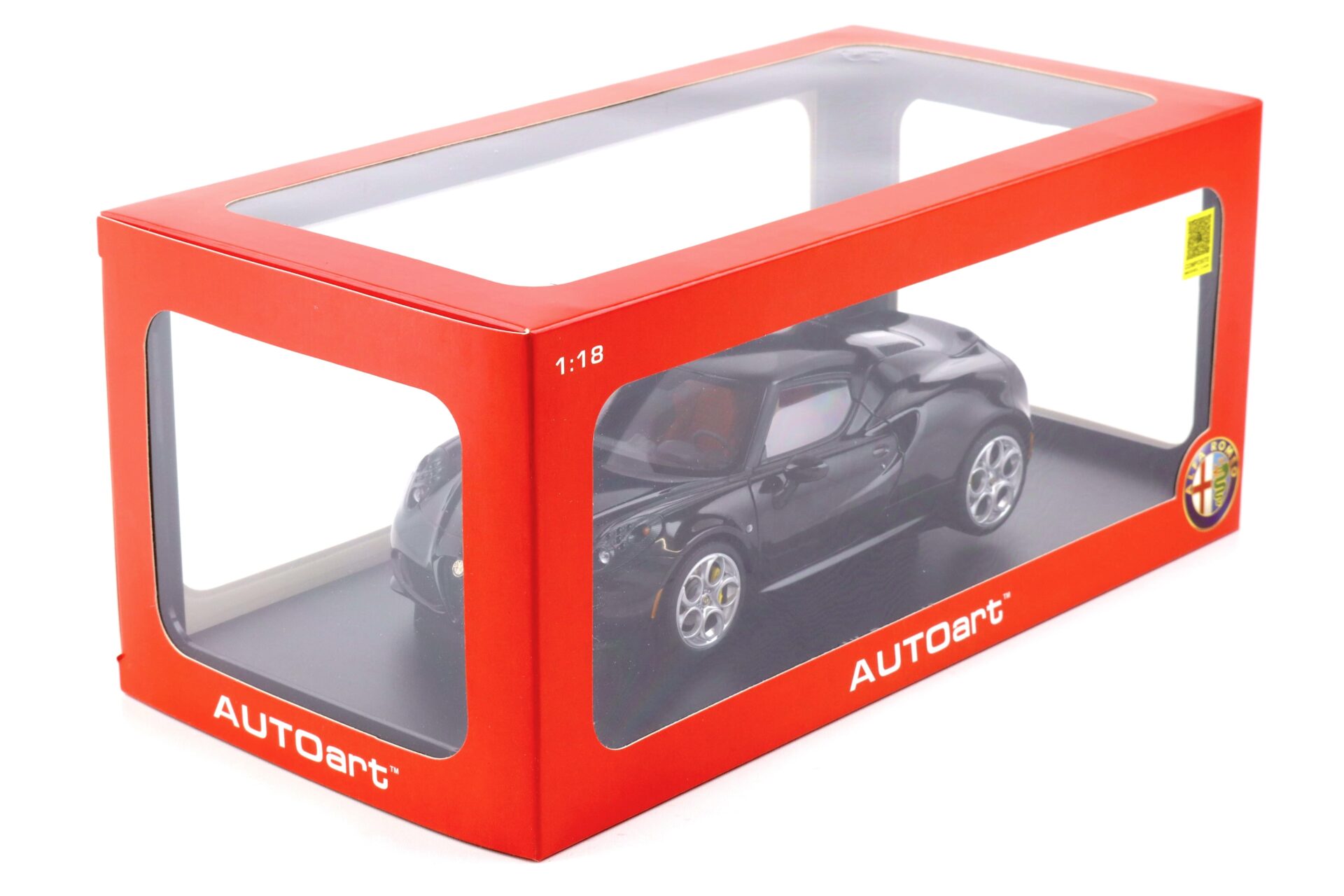 1:18 AUTOart Alfa Romeo 4C Coupe Gloss black 2013