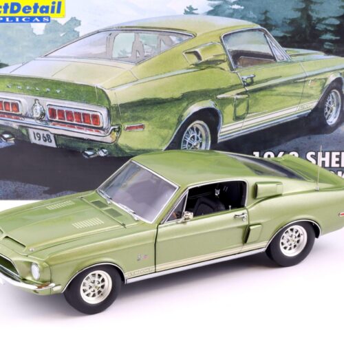 1:18 Exact Detail 1968 Shelby GT 500KR Coupe green metallic WCC709