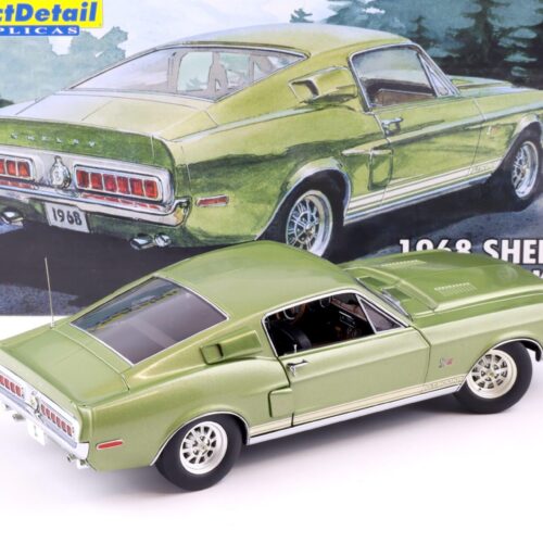 1:18 Exact Detail 1968 Shelby GT 500KR Coupe green metallic WCC709