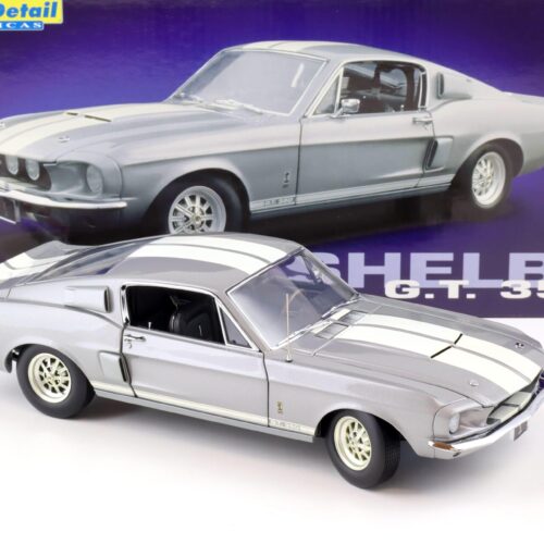 1:18 Exact Detail 1967 Shelby GT 350 Coupe 1967 grey metallic/ white stripes WCC710