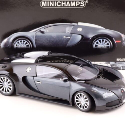 1:18 Minichamps Bugatti Veyron 2009 black metallic/ grey metallic