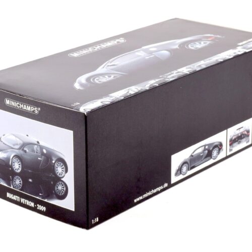 1:18 Minichamps Bugatti Veyron 2009 black metallic/ grey metallic