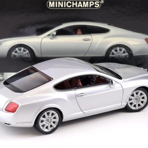 1:18 Minichamps Bentley Continental GT Coupe 2006 silver metallic