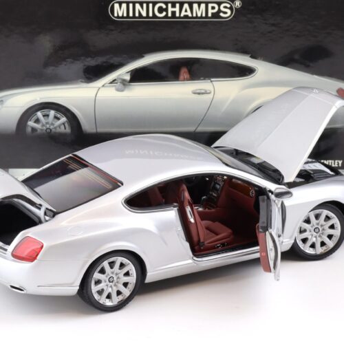 1:18 Minichamps Bentley Continental GT Coupe 2006 silver metallic