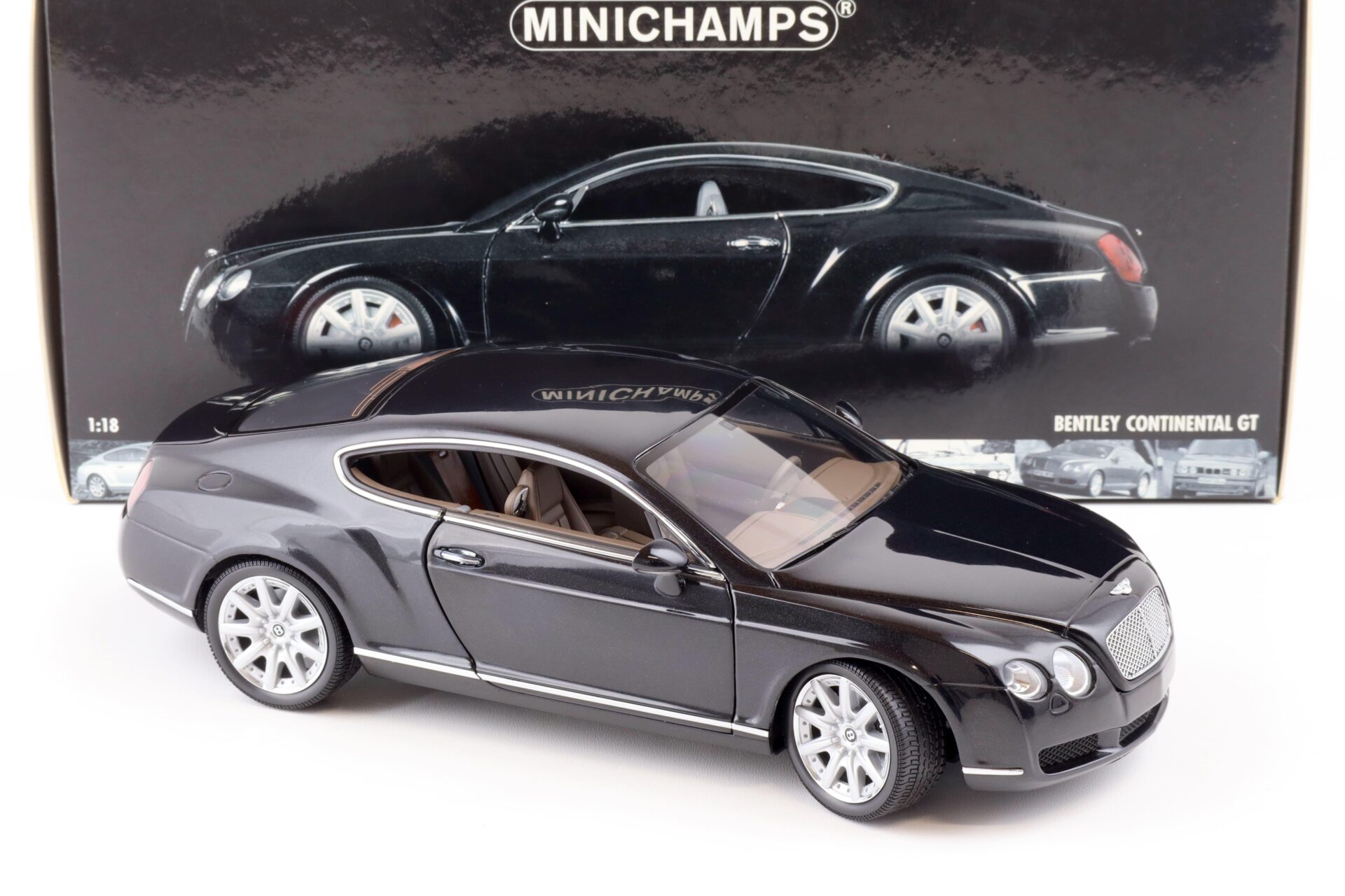 1:18 Minichamps Bentley Continental GT Coupe 2006 black metallic