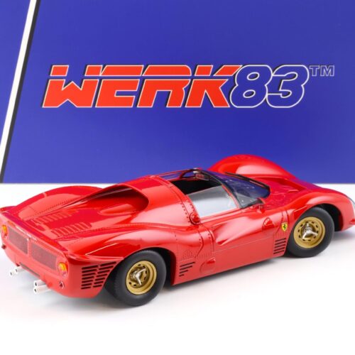 1:18 WERK83 Ferrari 330 P3 Spyder Plain Body Version red 1966