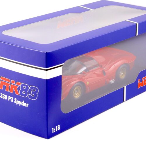 1:18 WERK83 Ferrari 330 P3 Spyder Plain Body Version red 1966