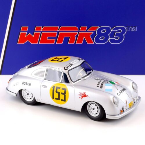 1:18 WERK83 Porsche 356 SL Coupe Carrera Panamericana 1953 Contreras/ Alfonso #153