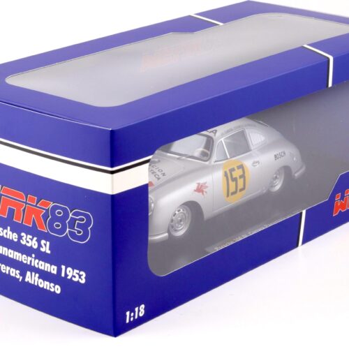 1:18 WERK83 Porsche 356 SL Coupe Carrera Panamericana 1953 Contreras/ Alfonso #153